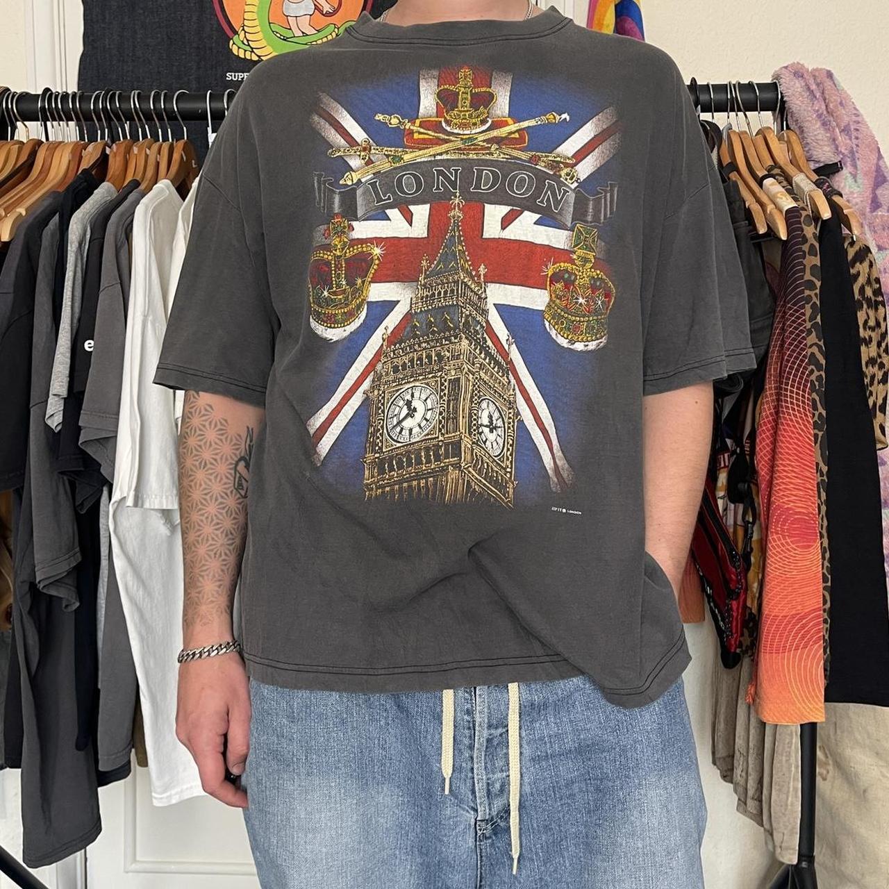 Vintage Union Jack t shirt