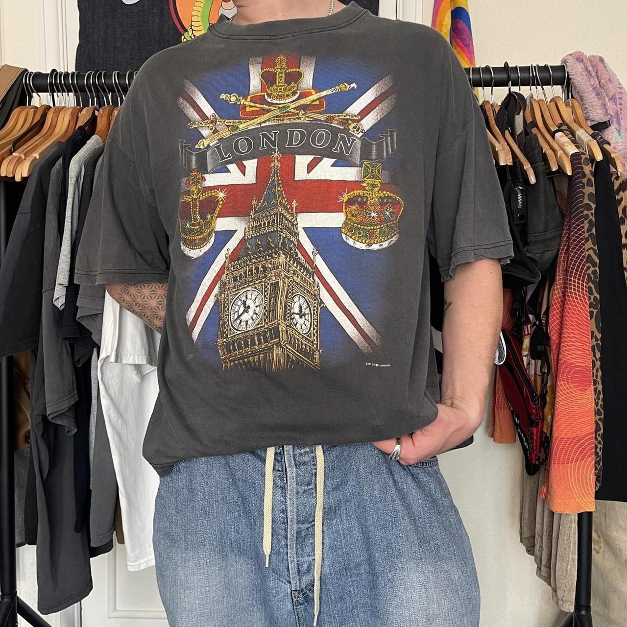 Vintage Union Jack t shirt