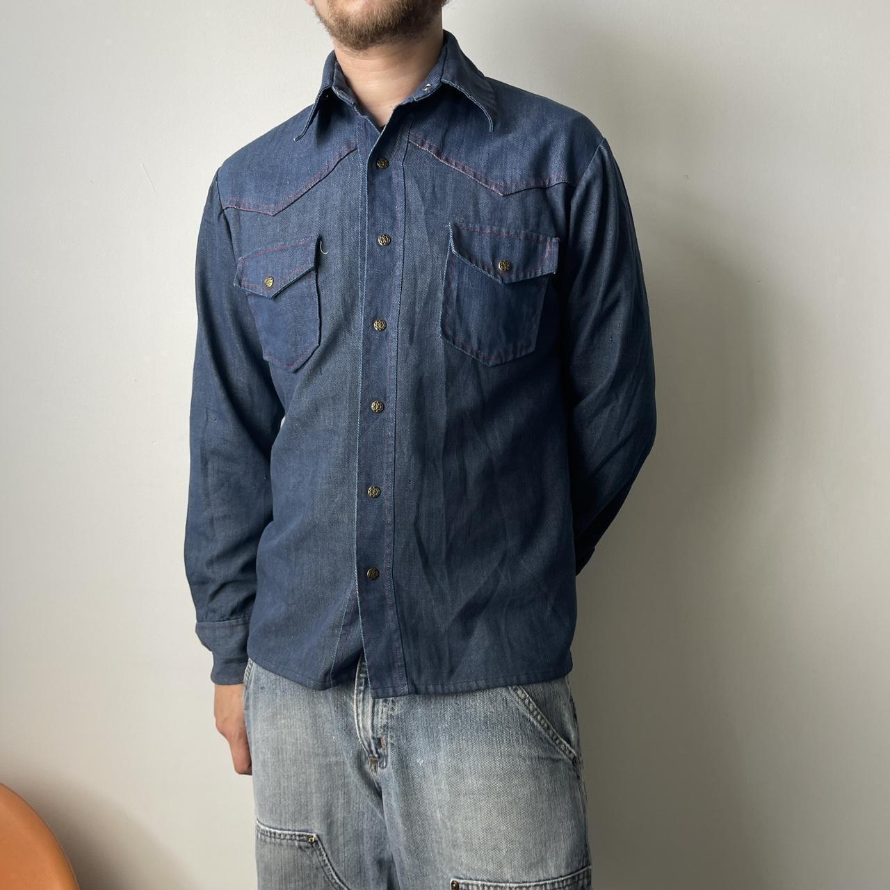 Vintage Denim Western shirt