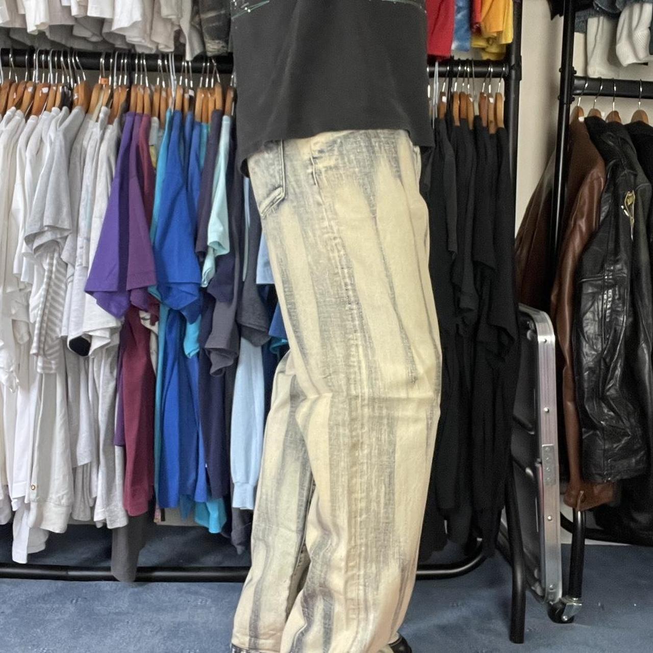 Vintage energie brushed denim jeans