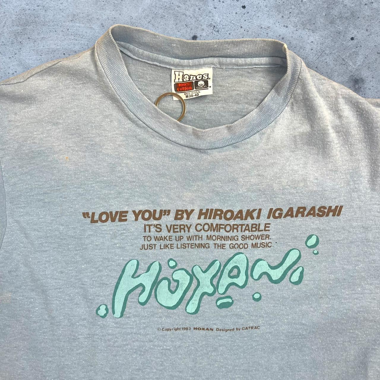 Vintage hiroaki igarashi city pop t shirt