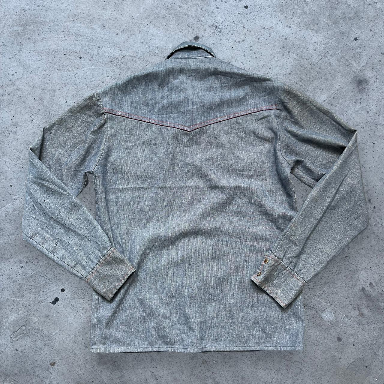 Vintage Denim Western shirt