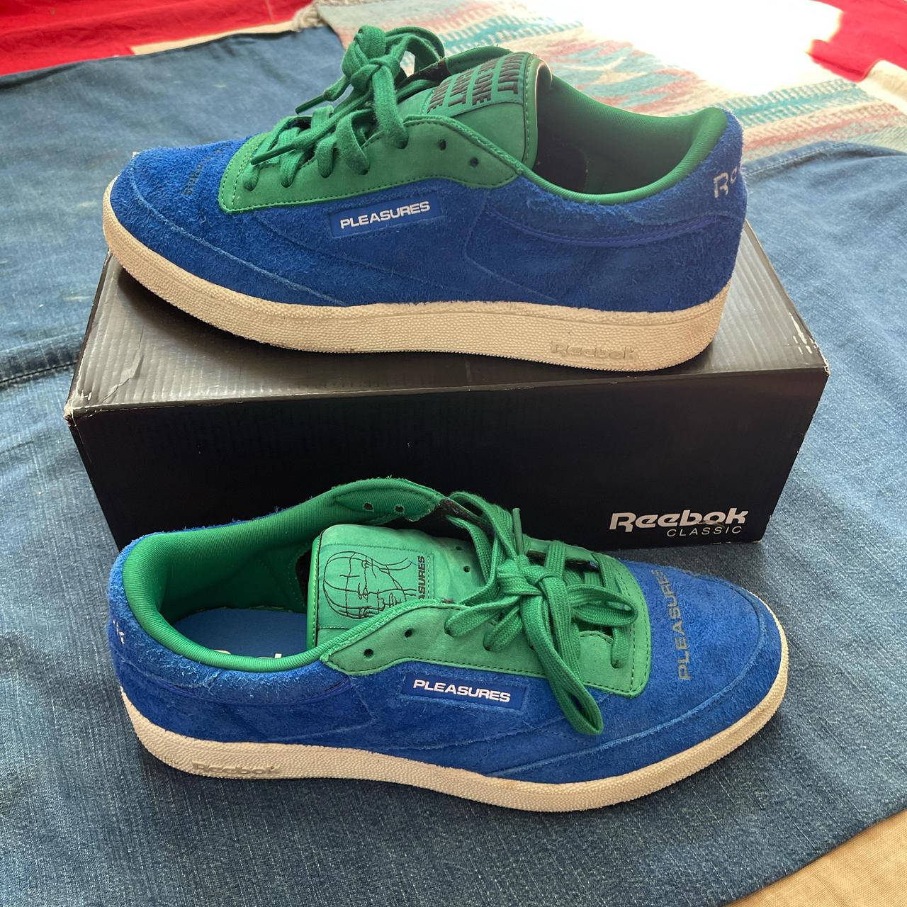 Reebok x pleasures trainers