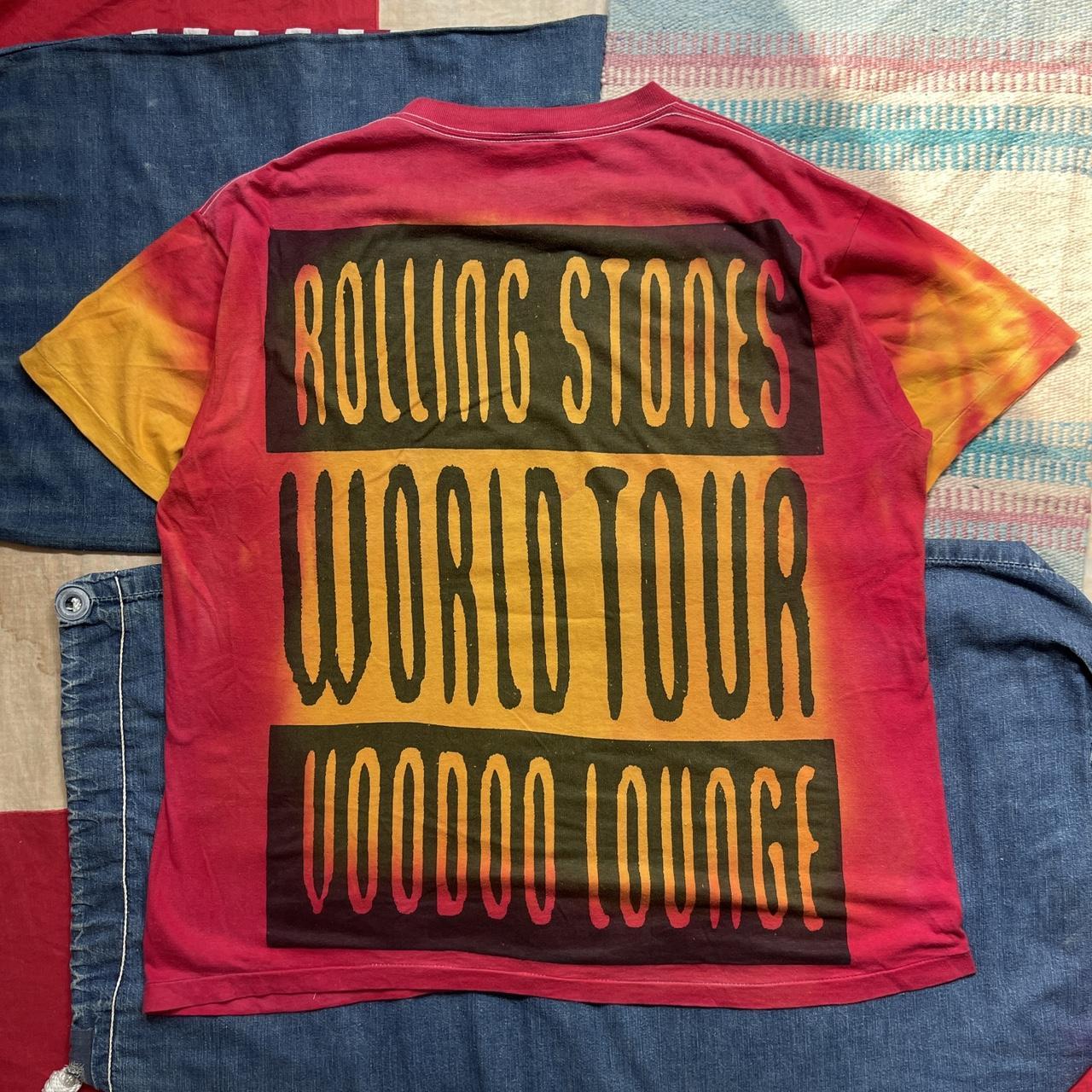 Vintage Rolling Stones voodoo lounge t shirt