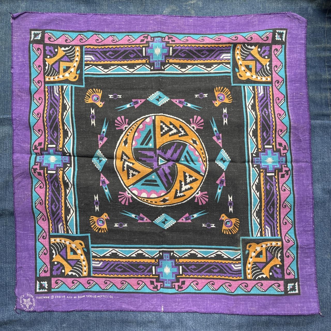 Vintage Navajo bandana