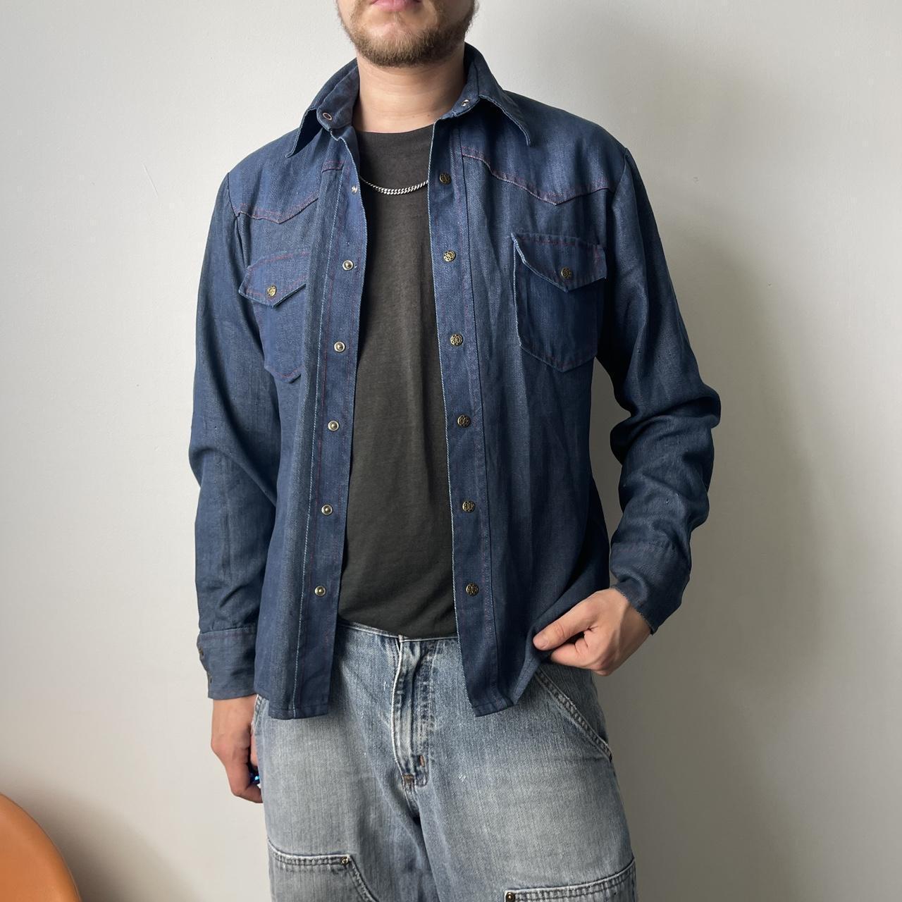 Vintage Denim Western shirt