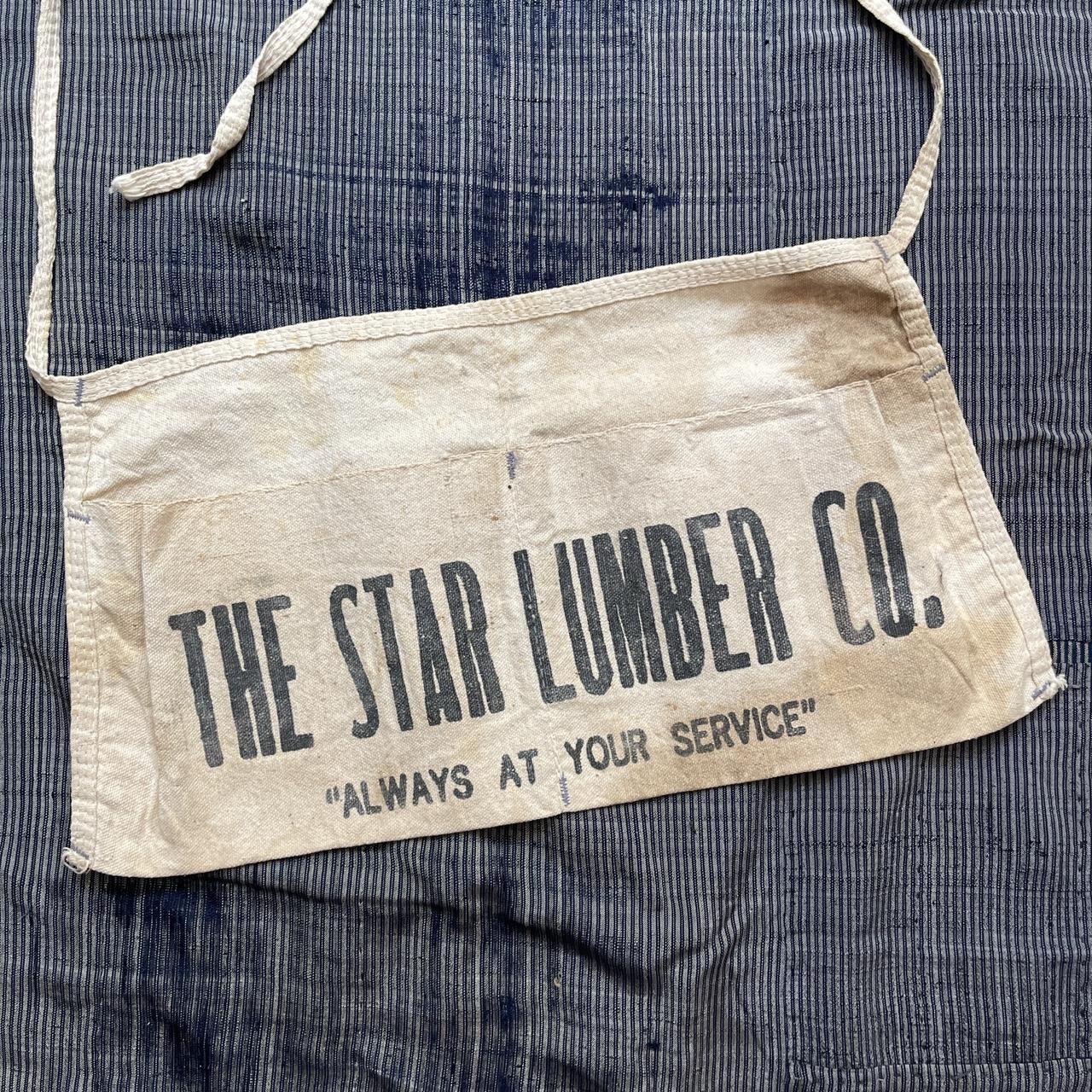 Vintage Star Lumber Co Apron