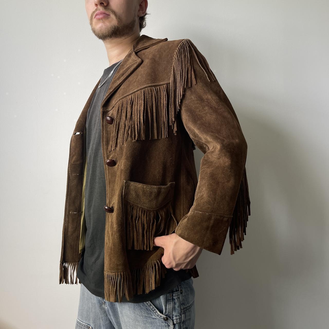 Vintage Schott Bros rancher fringe jacket