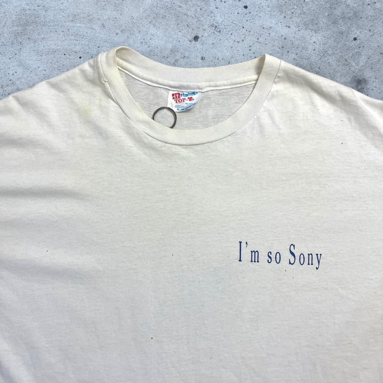 Vintage Sony Walkman promo t shirt