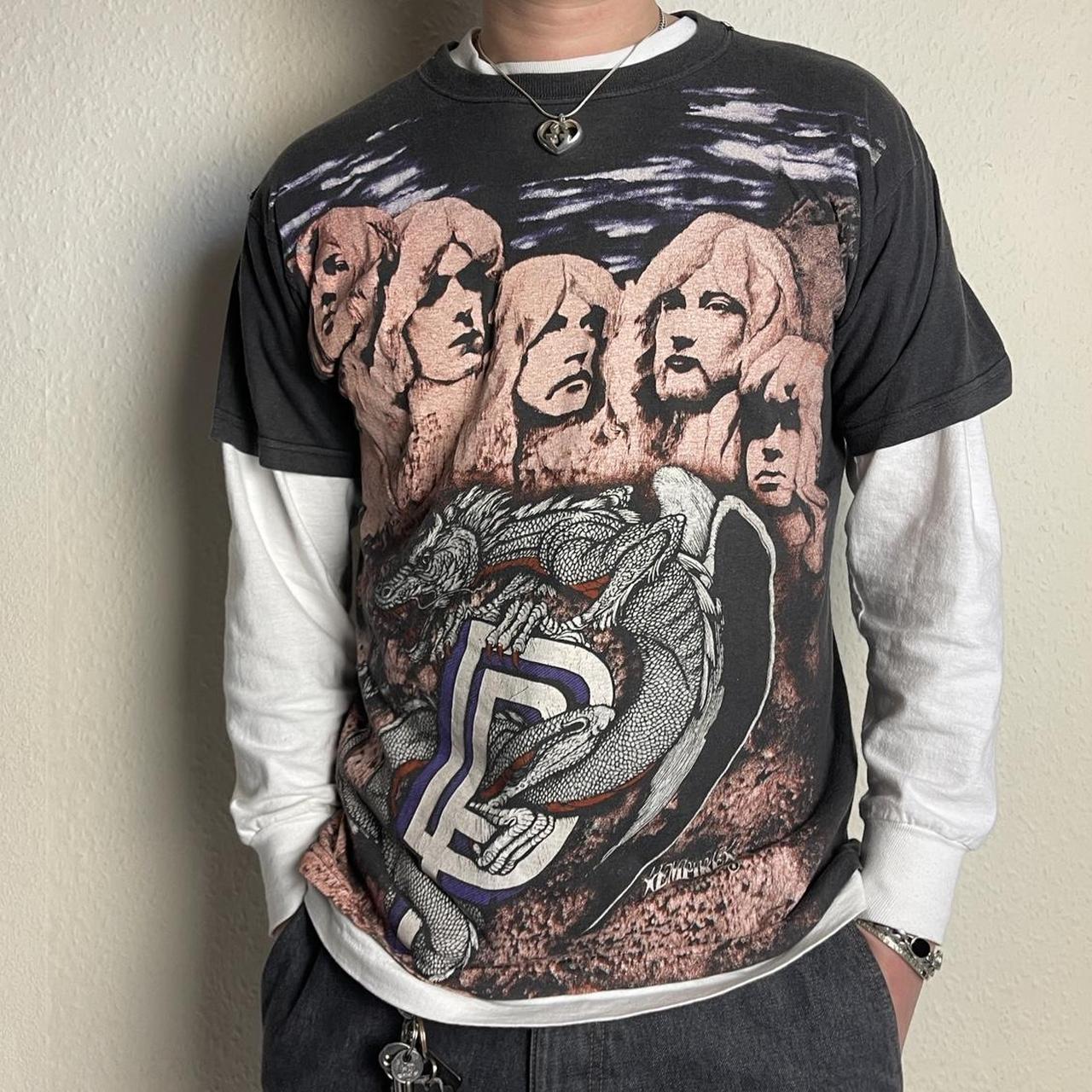 Vintage deep purple band t shirt