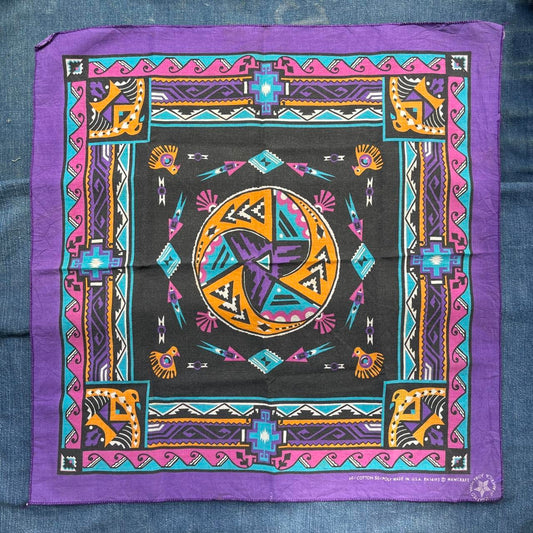 Vintage Navajo bandana