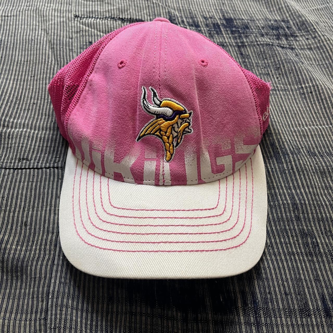 Vikings NFL Pink mesh trucker cap