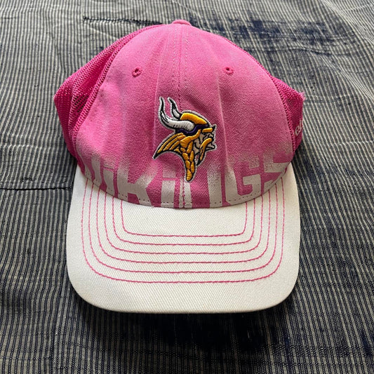 Vikings NFL Pink mesh trucker cap