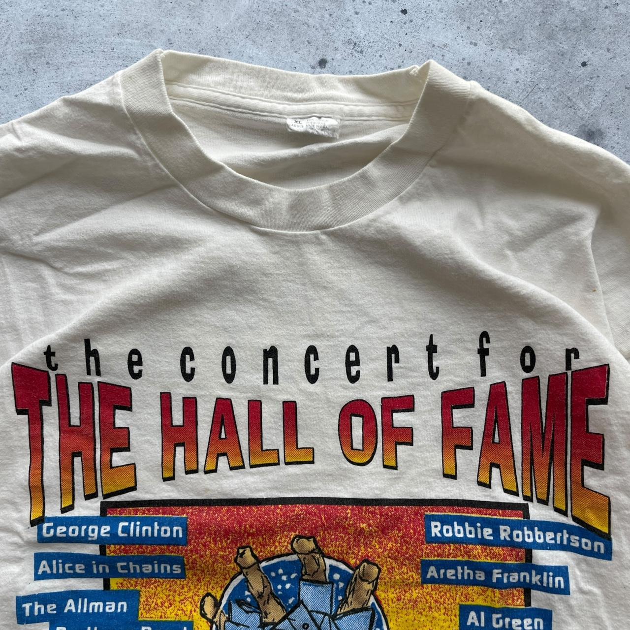 Vintage rock n roll hall of fame t shirt