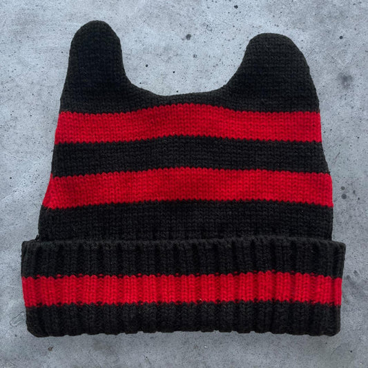 Vintage grunge knit beanie