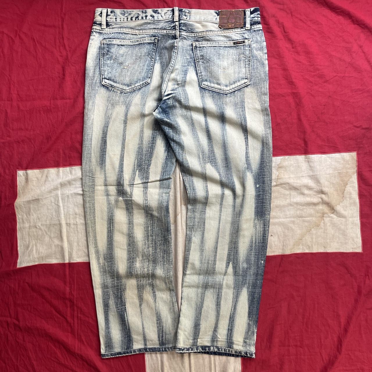 Vintage energie brushed denim jeans