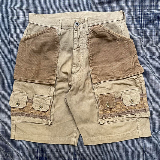 Kapital cargo shorts