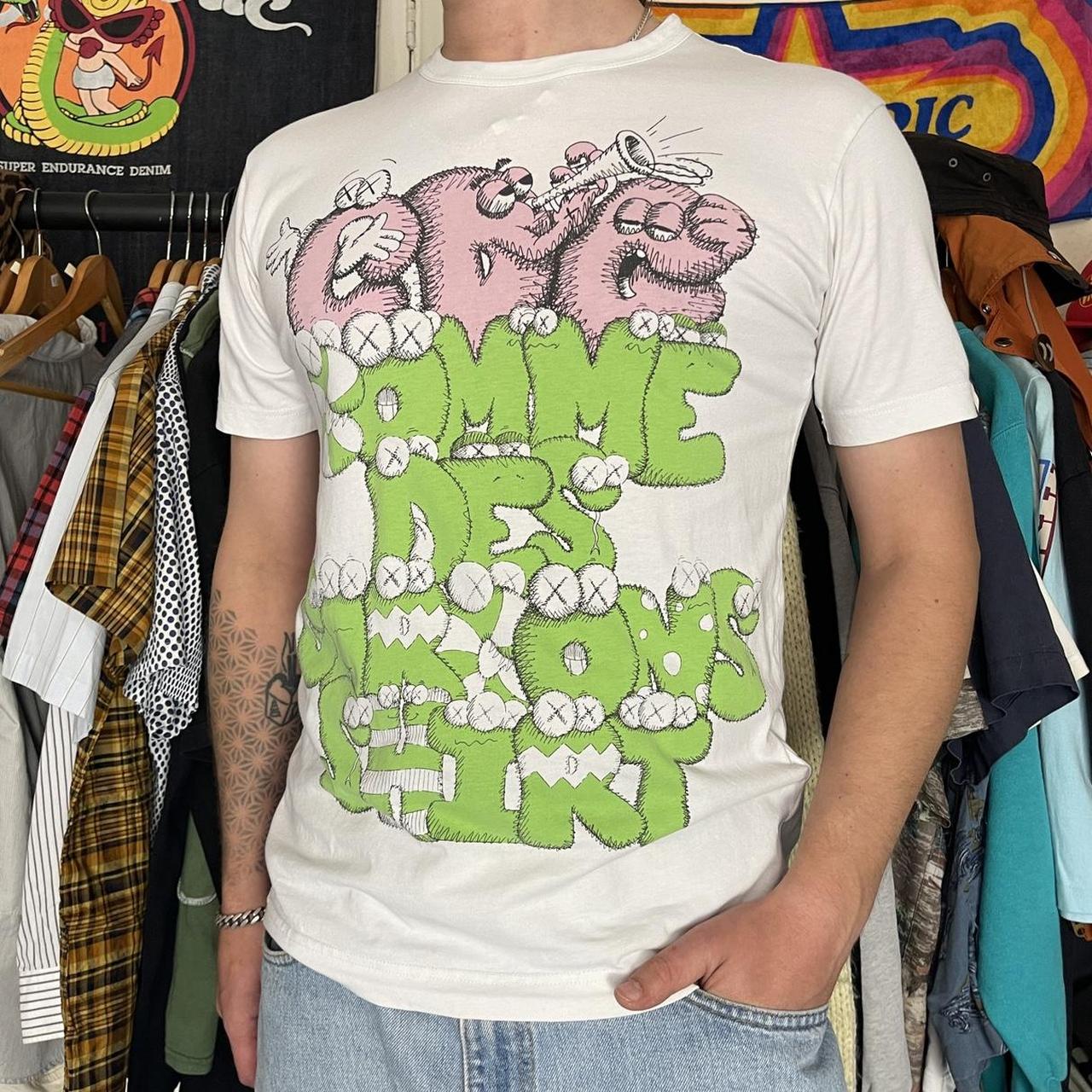 Comme des garçons Kaws T shirt