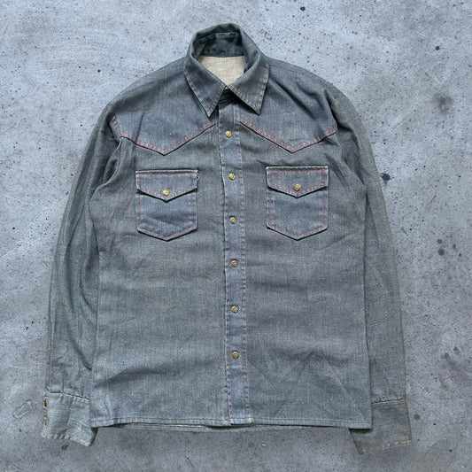 Vintage Denim Western shirt