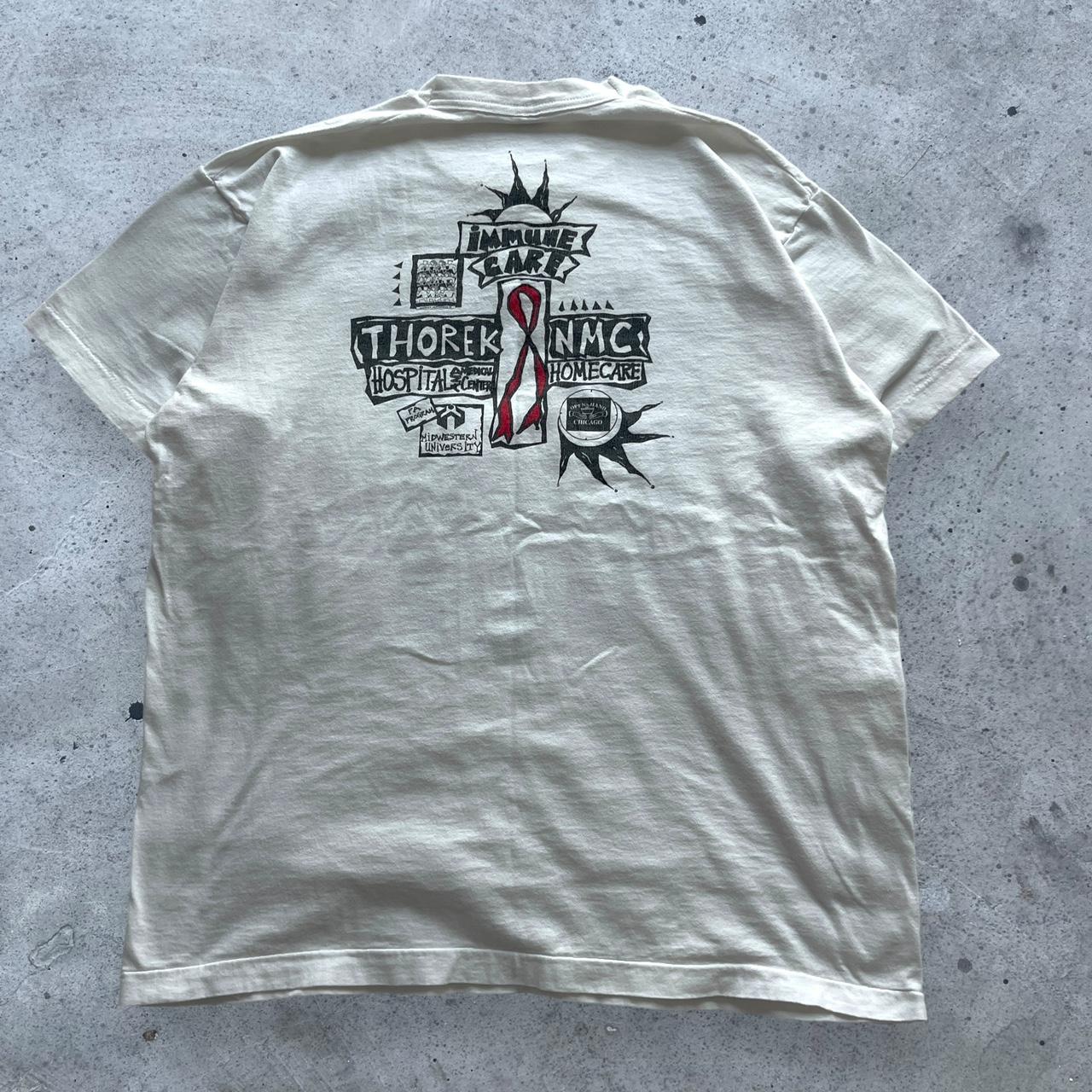 Vintage AIDS awareness T shirt