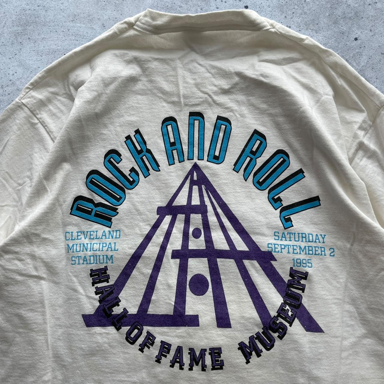 Vintage rock n roll hall of fame t shirt