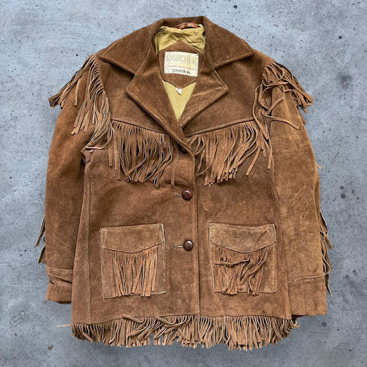Vintage Schott Bros rancher fringe jacket